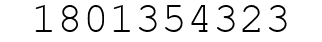 Number 1801354323.