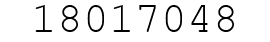 Number 18017048.