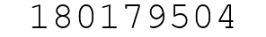 Number 180179504.