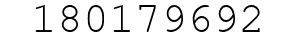 Number 180179692.