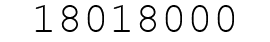 Number 18018000.