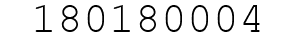 Number 180180004.