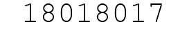Number 18018017.