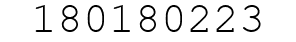 Number 180180223.