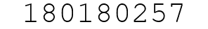 Number 180180257.