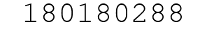Number 180180288.