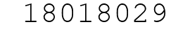 Number 18018029.