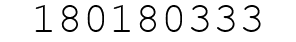 Number 180180333.