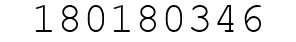 Number 180180346.