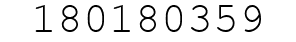 Number 180180359.