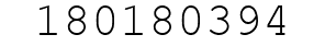Number 180180394.