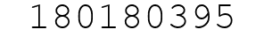 Number 180180395.
