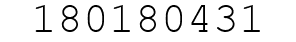 Number 180180431.