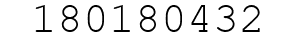 Number 180180432.