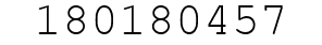 Number 180180457.