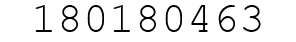 Number 180180463.