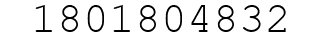 Number 1801804832.