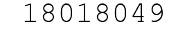 Number 18018049.