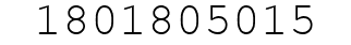 Number 1801805015.