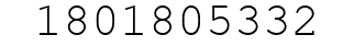Number 1801805332.
