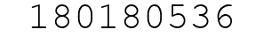 Number 180180536.