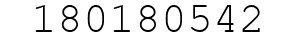 Number 180180542.