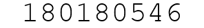 Number 180180546.