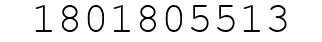 Number 1801805513.