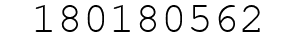 Number 180180562.