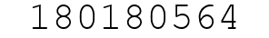 Number 180180564.