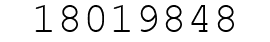 Number 18019848.