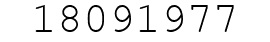 Number 18091977.