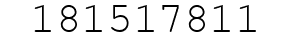 Number 181517811.