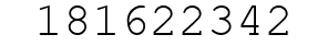 Number 181622342.