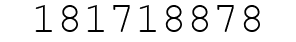 Number 181718878.