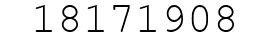 Number 18171908.