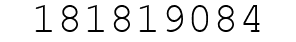 Number 181819084.