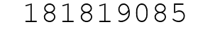 Number 181819085.