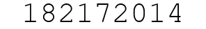 Number 182172014.