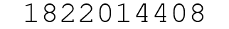 Number 1822014408.