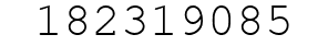 Number 182319085.