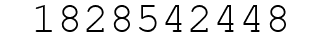 Number 1828542448.