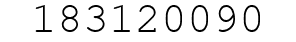 Number 183120090.