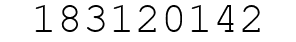 Number 183120142.