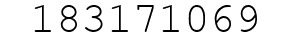 Number 183171069.