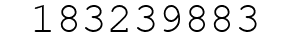 Number 183239883.