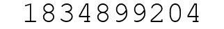 Number 1834899204.