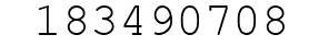 Number 183490708.