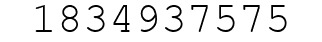 Number 1834937575.