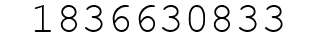 Number 1836630833.